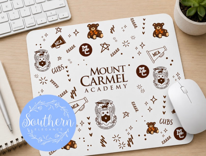 School Spirit Desk Mouse Pad