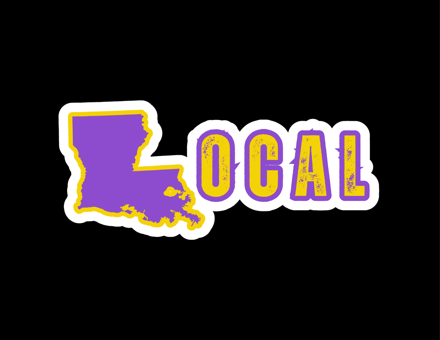 Local Louisiana Sticker