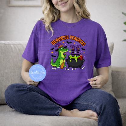 Heauxcus Peauxcus | The gator witch brewing her potion