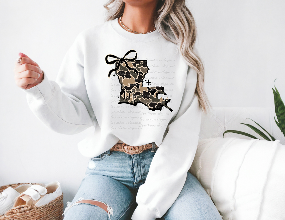 Camo Louisiana - Sweatshirt