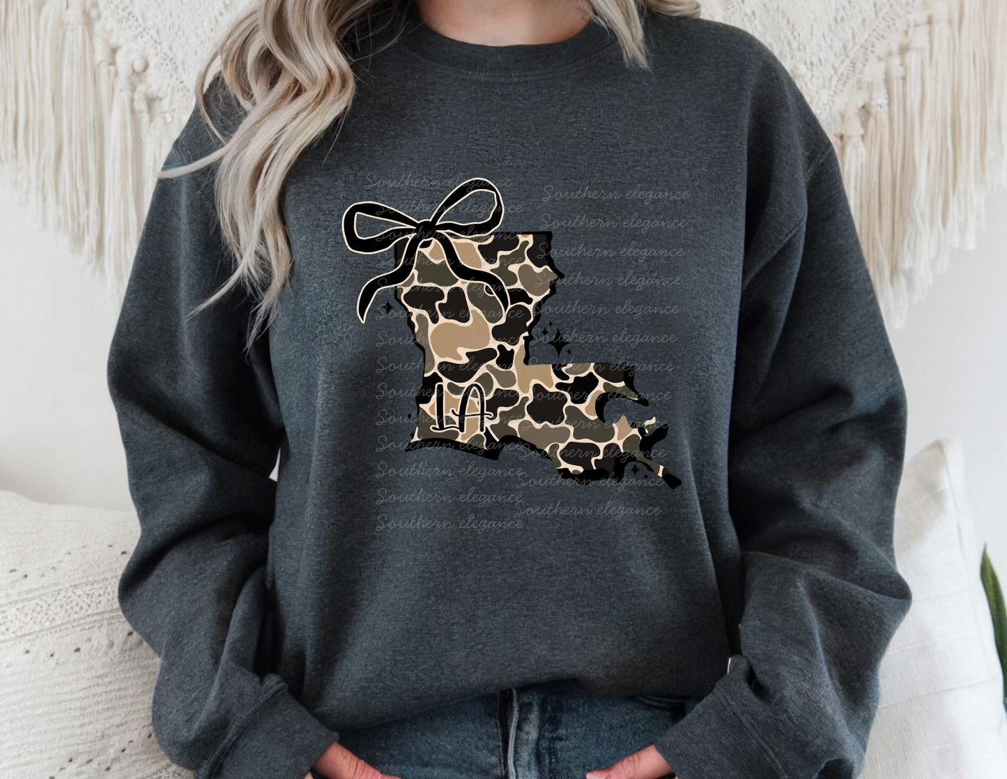 Camo Louisiana - Sweatshirt