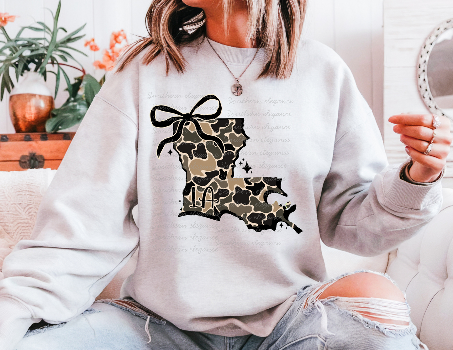 Camo Louisiana - Sweatshirt