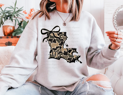 Camo Louisiana - Sweatshirt