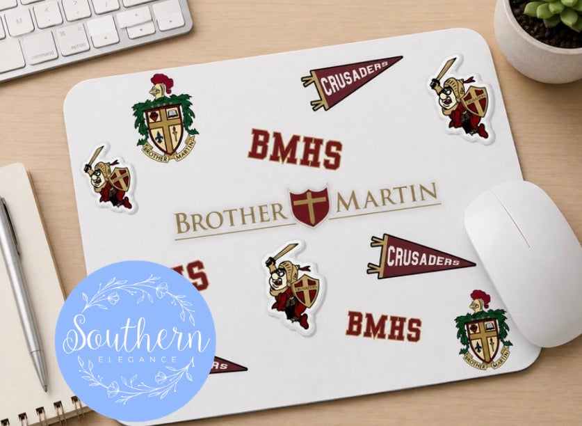School Spirit Desk Mouse Pad