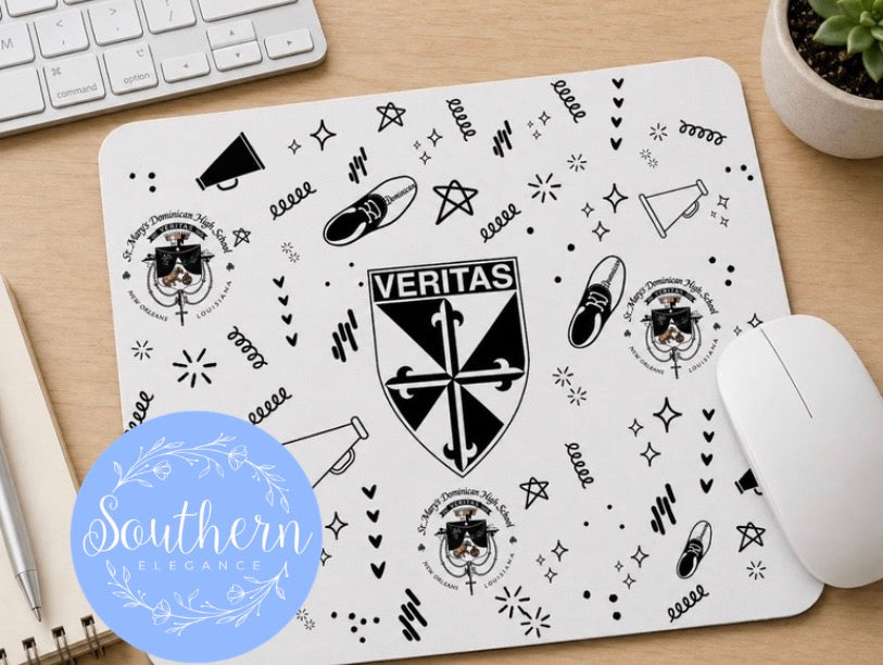 School Spirit Desk Mouse Pad