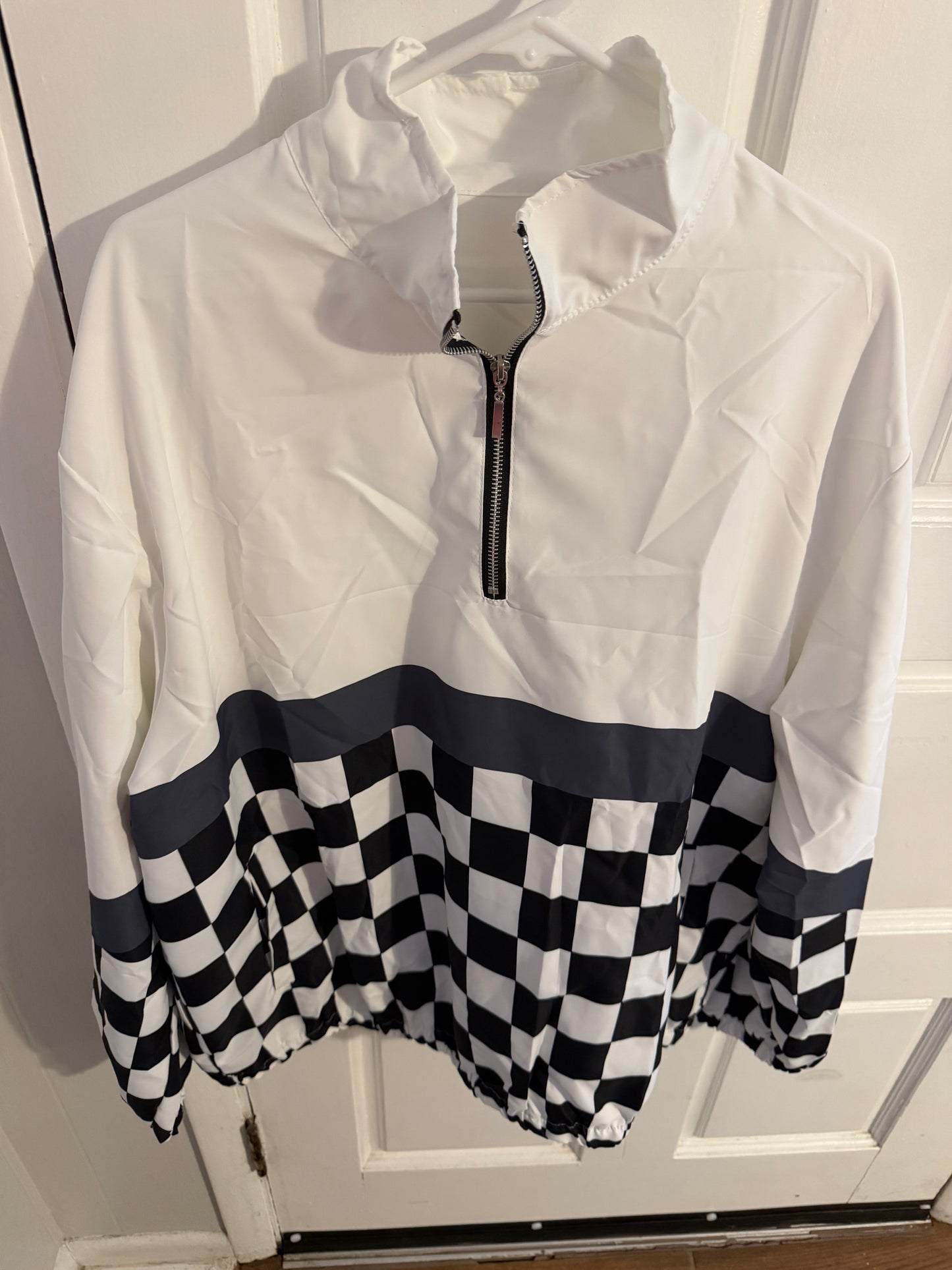 Black and White Wind Breaker